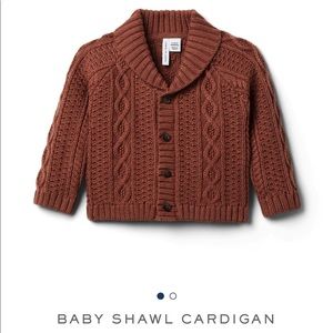 Baby Shawl Cardigan